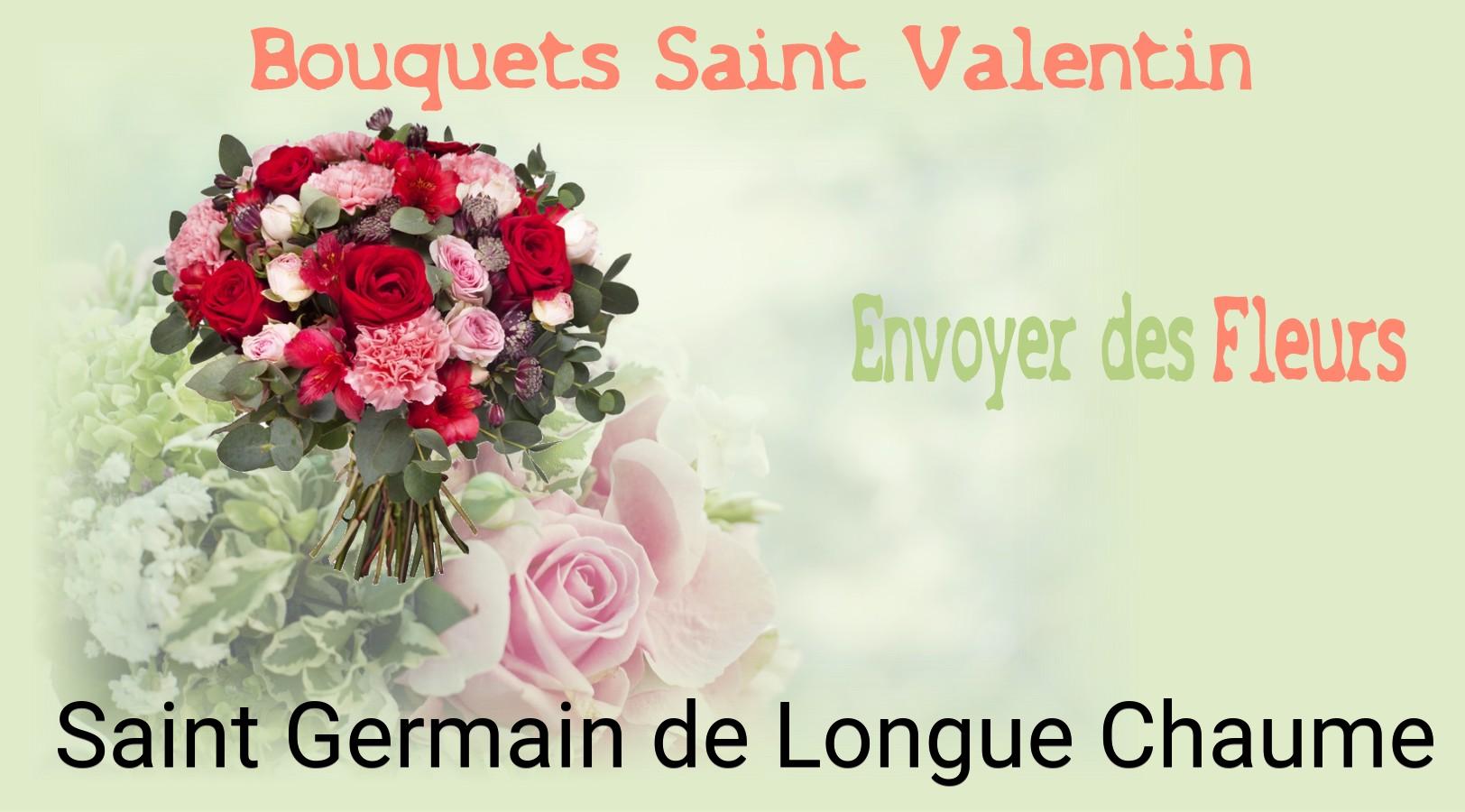 Roses de Saint-Valentin livrées à Saint-Germain-de-Longue-Chaume